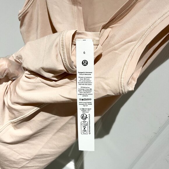 Sz 6 Lululemon Deep Stretch Tank - Picture 6 of 9